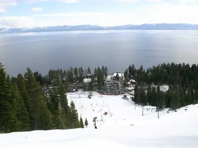 Die Talstation von Homewood © Homewood Mountain Resort