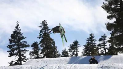 Jump im Terrain Park