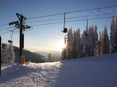 Traumhafter Ausblick auf die Berge © Lookout Pass Ski & Recreation Area