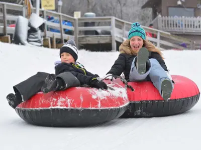 Snowtubing in Seven Springs © Seven Springs Mountain Resort
