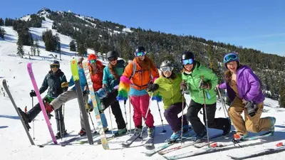 Fun auf der Piste von Mount Ashland