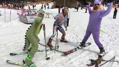 Spaß auf den Pisten