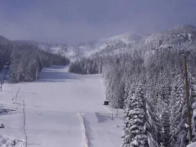Blick auf das Skigebiet © Mt Hood Skibowl