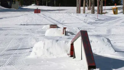 Der Miami Beach Park in Red Lodge