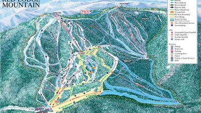 Pistenplan Red Lodge Mountain Resort