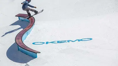 Kunsttücke im Terrain Park