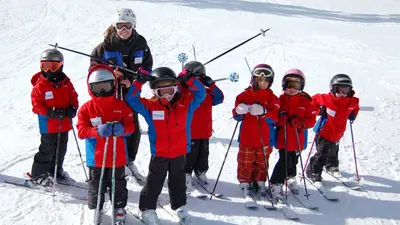 Spaß in der Skischule