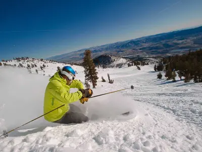 Skiabfahrt in Mount Rose © Mount Rose Ski Tahoe