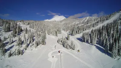 Das Skigebiet Mount Shasta