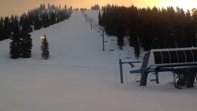 Mount Shasta am Abend