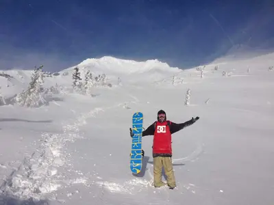 Paradies für Snowboarder © Mount Shasta Ski Park
