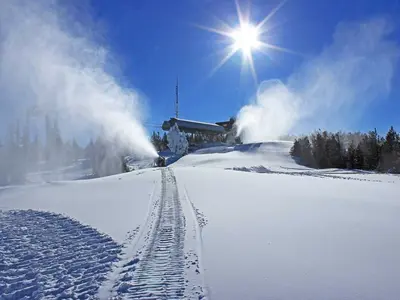 Viel Sonne im Skigebiet Mission Ridge © Mission Ridge Ski & Board Resort