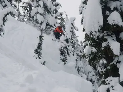 Extremsportler in Mount Baker © Mount Baker Ski Area