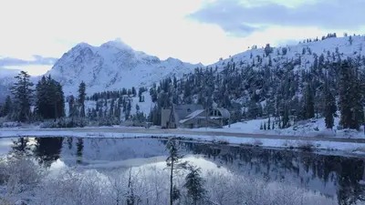 Das Skigebiet Mount Baker