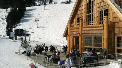 Von der Piste direkt in die Skihütte - oder umgekehrt
