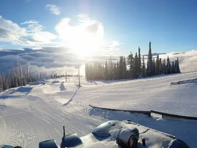 Blick über die Pisten von Mount Spokane © Mount Spokane Ski & Snowboard Park