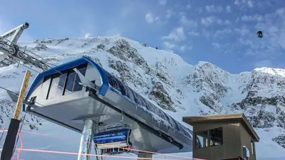 Sessellift im Skigebiet Big Sky Resort