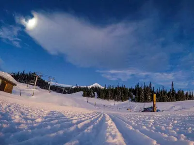 Abendliche Stimmung im Big Sky Resort © Big Sky Resort