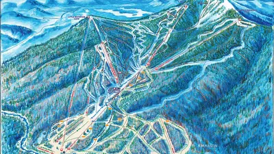 Pistenplan Whiteface Mountain