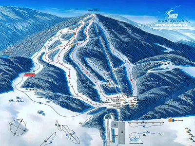 Pistenplan Spicak