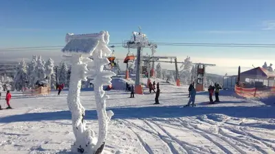 Schneesicherheit in Klinovec