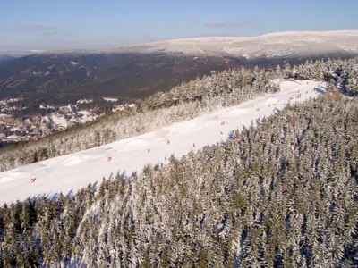 Skipiste in Harrachov © www.skiareal.com