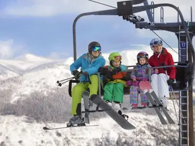 Horni Misecky ist das Familienskigebiet von Spindlermühle © Skiareal Spindleruv Mlyn