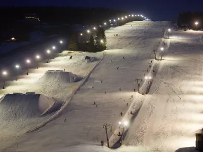 Nachtskifahren im Skigebiet Pec-Petzer © Skiresort Cerna Hora - Pec