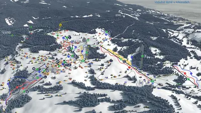 Pistenplan Benecko