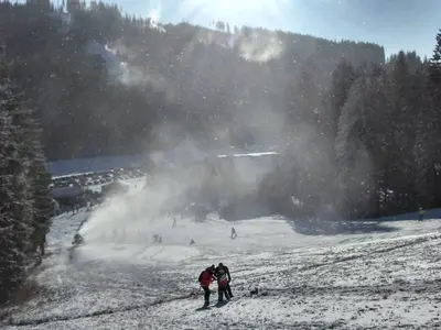 Panorama im Skigebiet Bila © Skibila.cz