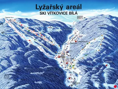 Pistenplan Ski Bila
