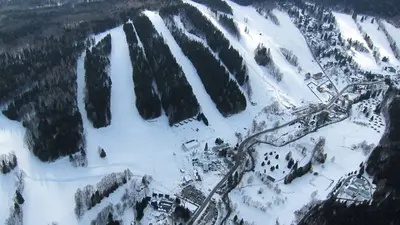 Panorama Skicentrum Mala Moravka - Karlov