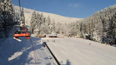 Zauberteppich im Skigebiet Ricky Orlickych