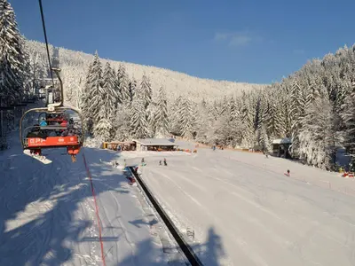 Zauberteppich im Skigebiet Ricky Orlickych © Ski centrum Rícky v Orlických horách