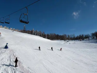 Piste im Skiareal Jested © SKI areálu Je?t?d