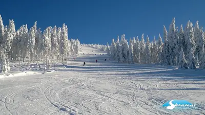 Pistenpanorama im Skiareal Horni Domky