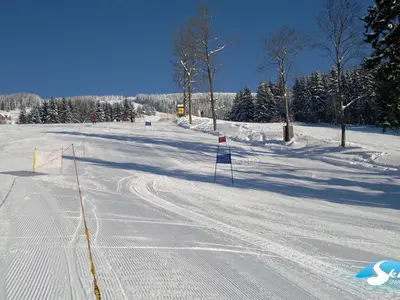 Slalomstrecke im Skiareal Horni Domky © Ski Resort Rokytnice nad Jizerou