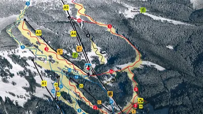 Skiareal Horní Domky