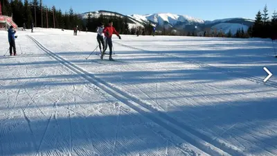 Loipen in der Gemeinde Vitkovice