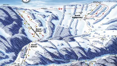 Pistenplan Vitkovice Krkonosich