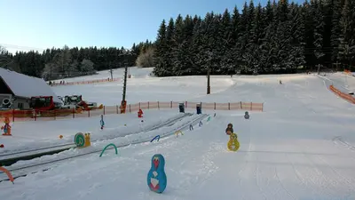 Kinderareal im Skigebiet Synot-Kycerka