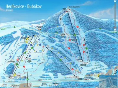 Pistenplan Bubákov Herlíkovice