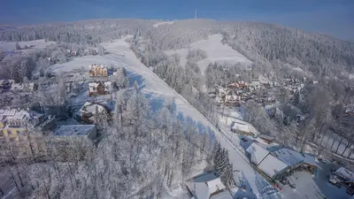 Talstation der Schienenbahn von Zakopane auf den Gubalowka