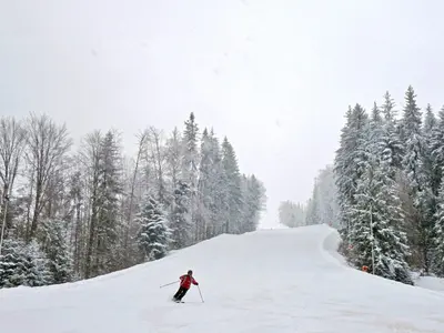 Piste im Skigebiet Schirk © www.szczyrkowski.pl