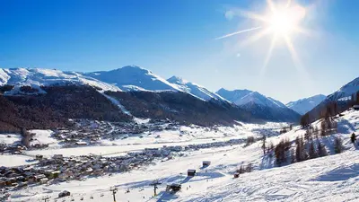 Panoramablick Skigebiet Szklarska Poreba