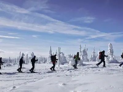 Unterwegs auf den Loipen rund um Szklarska Poreba © Touristinformation Szlarska Poreba