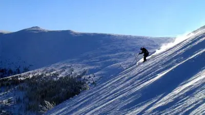 Die schwarze FIS-Piste in Szklarska Poreba