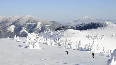 Panorama im Skigebiet Donovaly