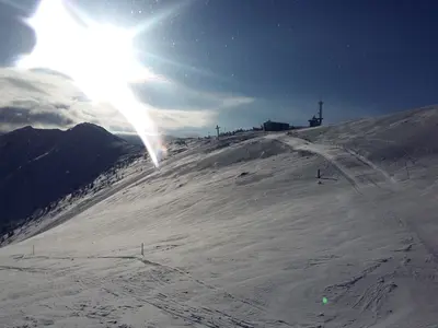 Panorama auf der Bergstation im Skigebiet Vratna Tal © Vrátna - Free Time Zone