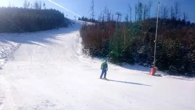 Skipiste im Snowparadies Velka Raca